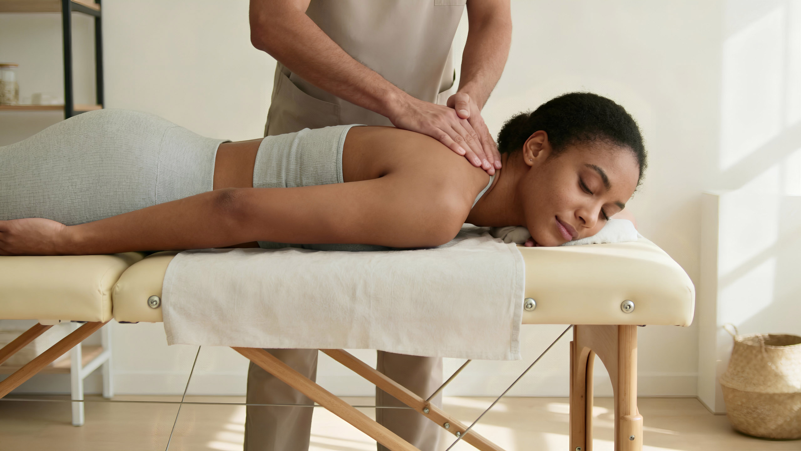 Chiropractic treatment appointment